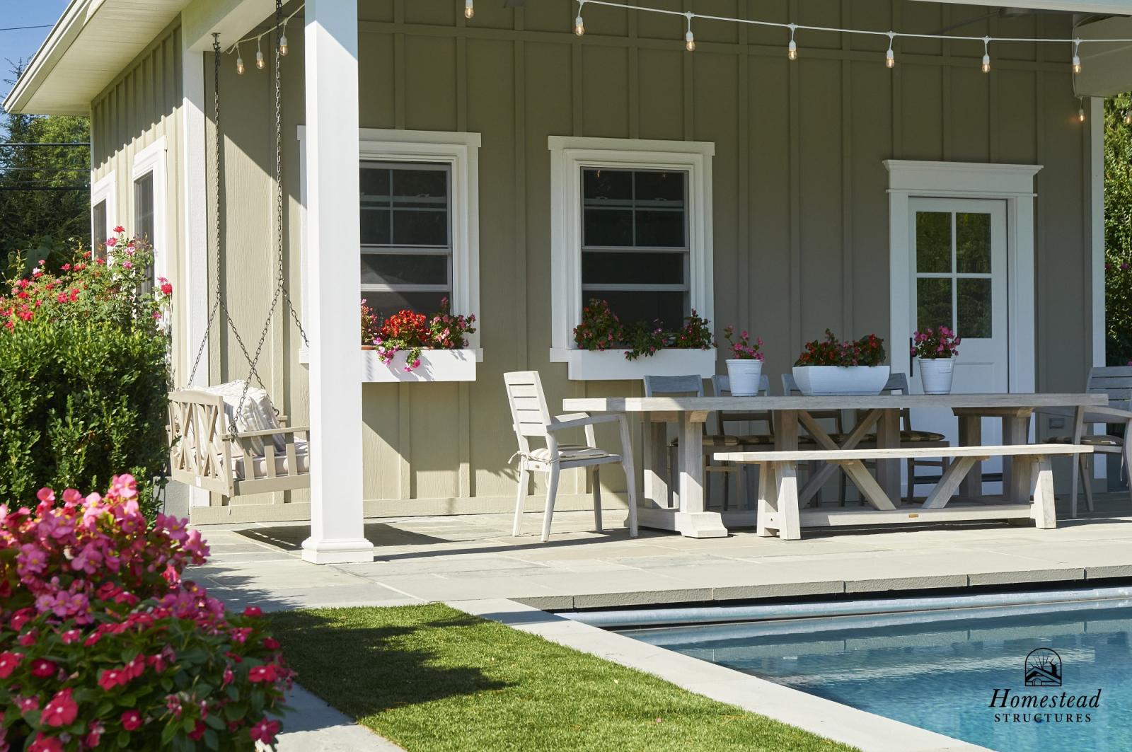 Custom Avalon Pool House Bryn Mawr, PA Homestead Structures